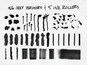 psd survival brush pack 2
