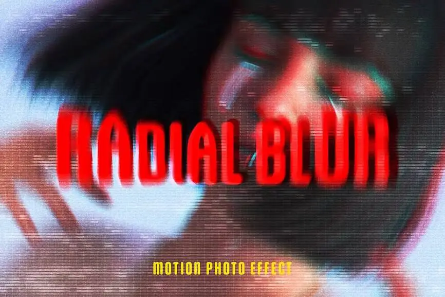 Radial Blur Photo Effect