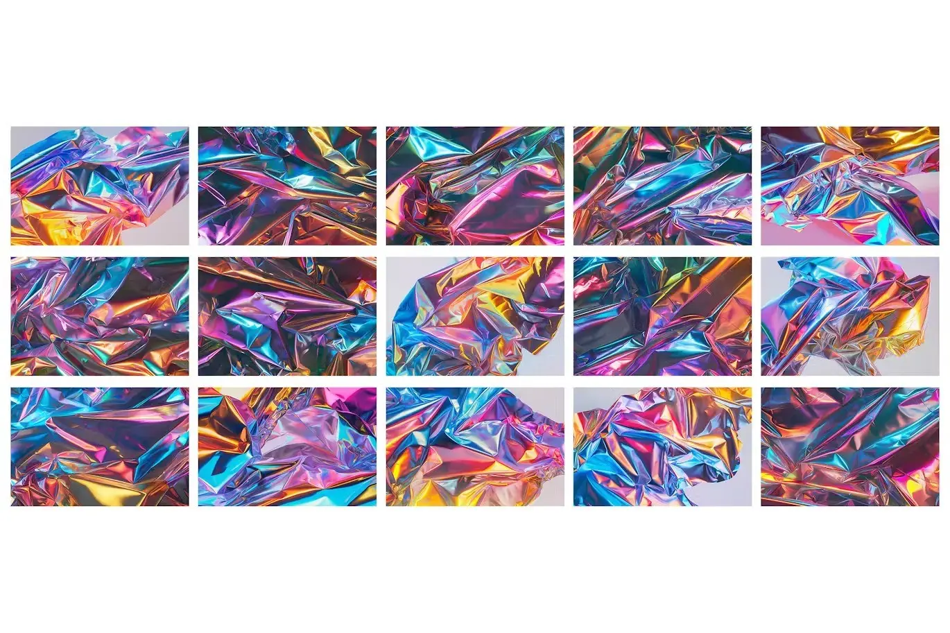 Rainbow Crumpled Foil Backgrounds 3 rainbow crumpled foil backgrounds2