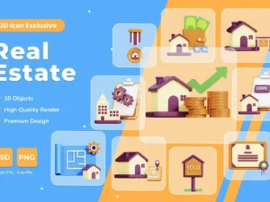 real estate 3d icon1