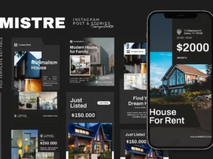 real estate instagram template mistre1