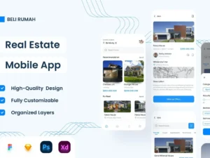 real estate mobile app ui design1 2