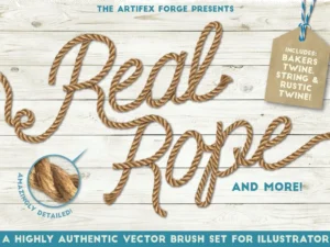 real rope illustrator brushes1 2