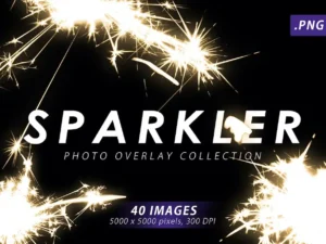 real sparkler overlays1