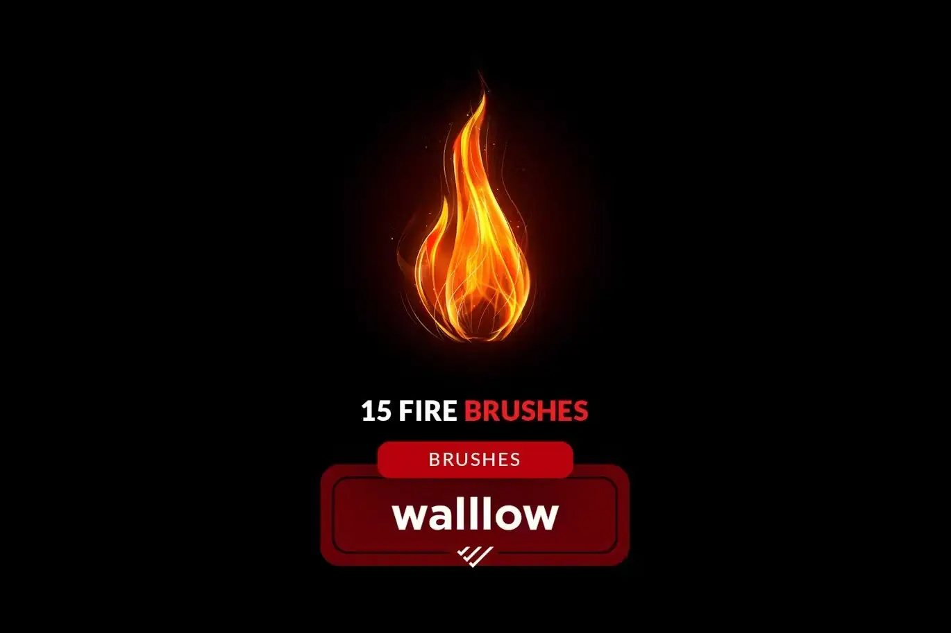 Realistic Fire and flame photoshop digital brushes 4 realistic fire and flame photoshop digital brushes3