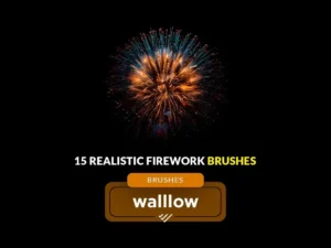 realistic fireworks brushes1