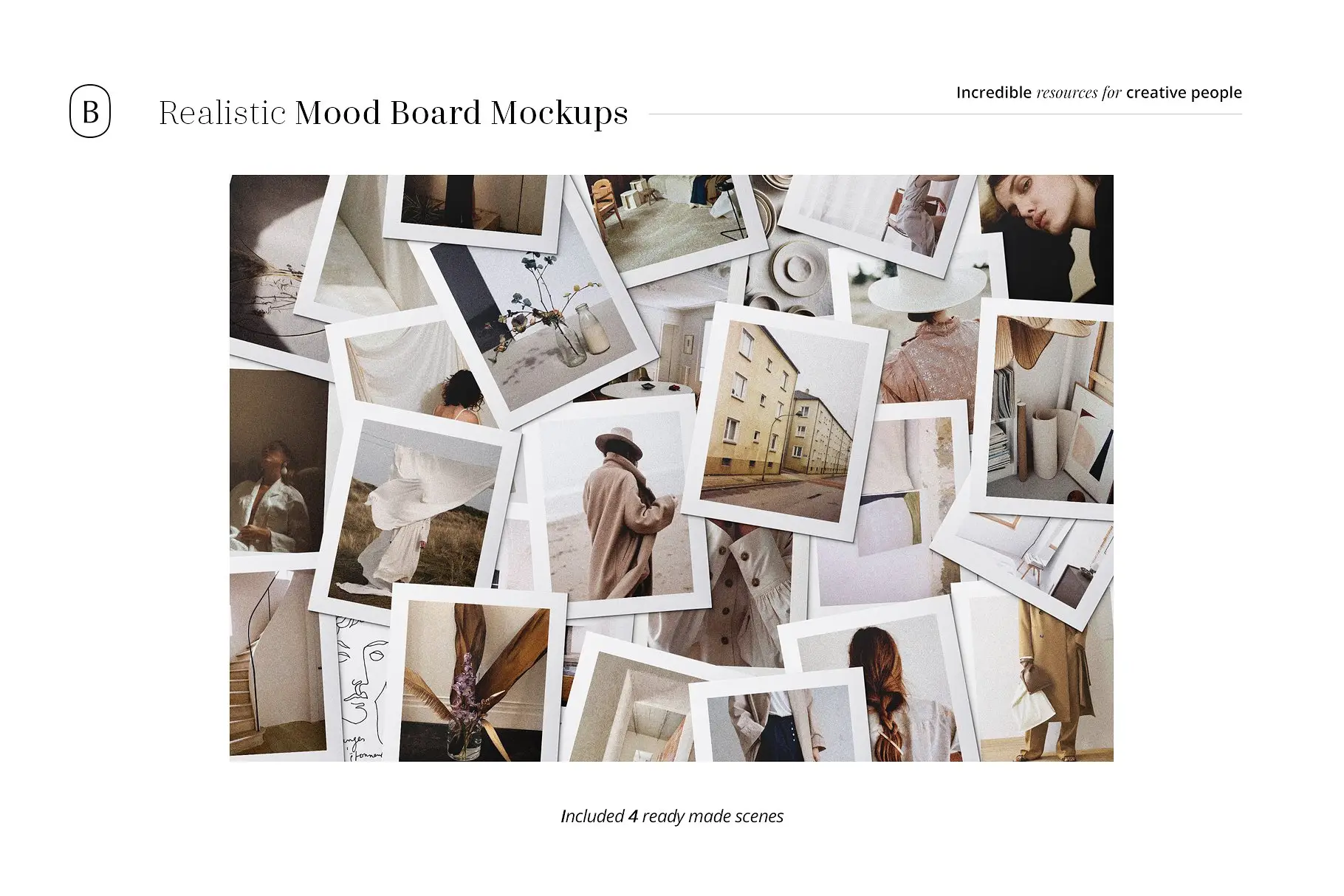 Realistic Mood Board Mockups vol.2 15 realistic mood board mockups vol22