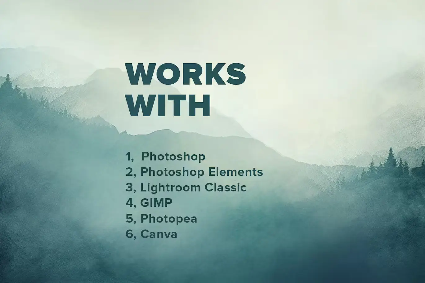 Realistic Snow Photoshop Overlays