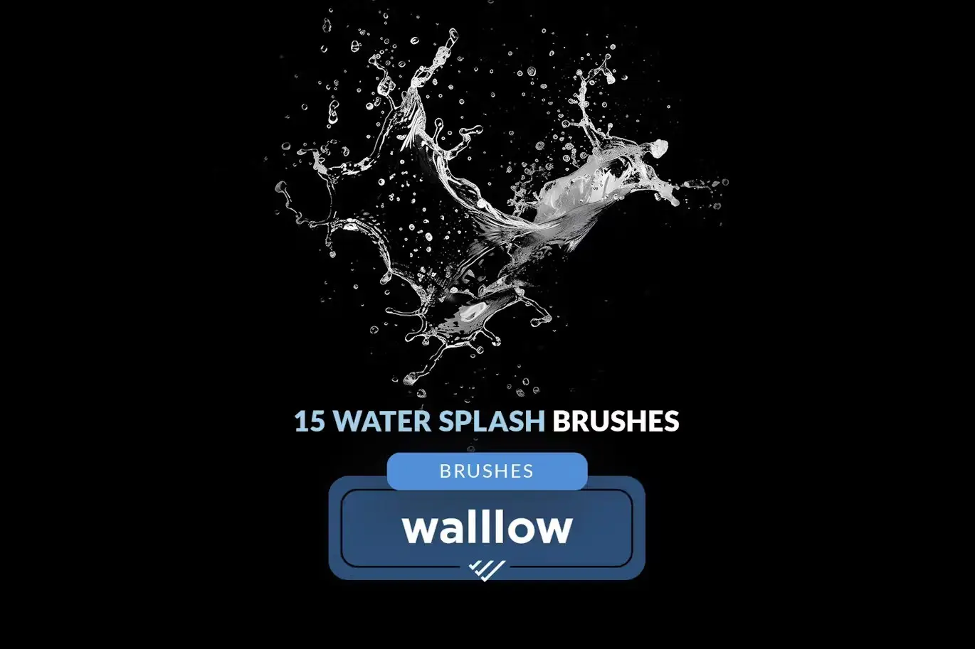 Realistic water splashes photoshop brushes 4 realistic water splashes photoshop brushes3