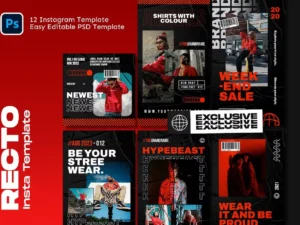 recto streetwear instagram template1