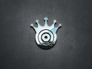 reflection realistic logo in wall mockup logo1