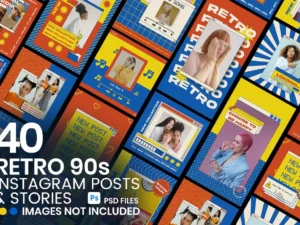 retro 90s instagram posts stories1