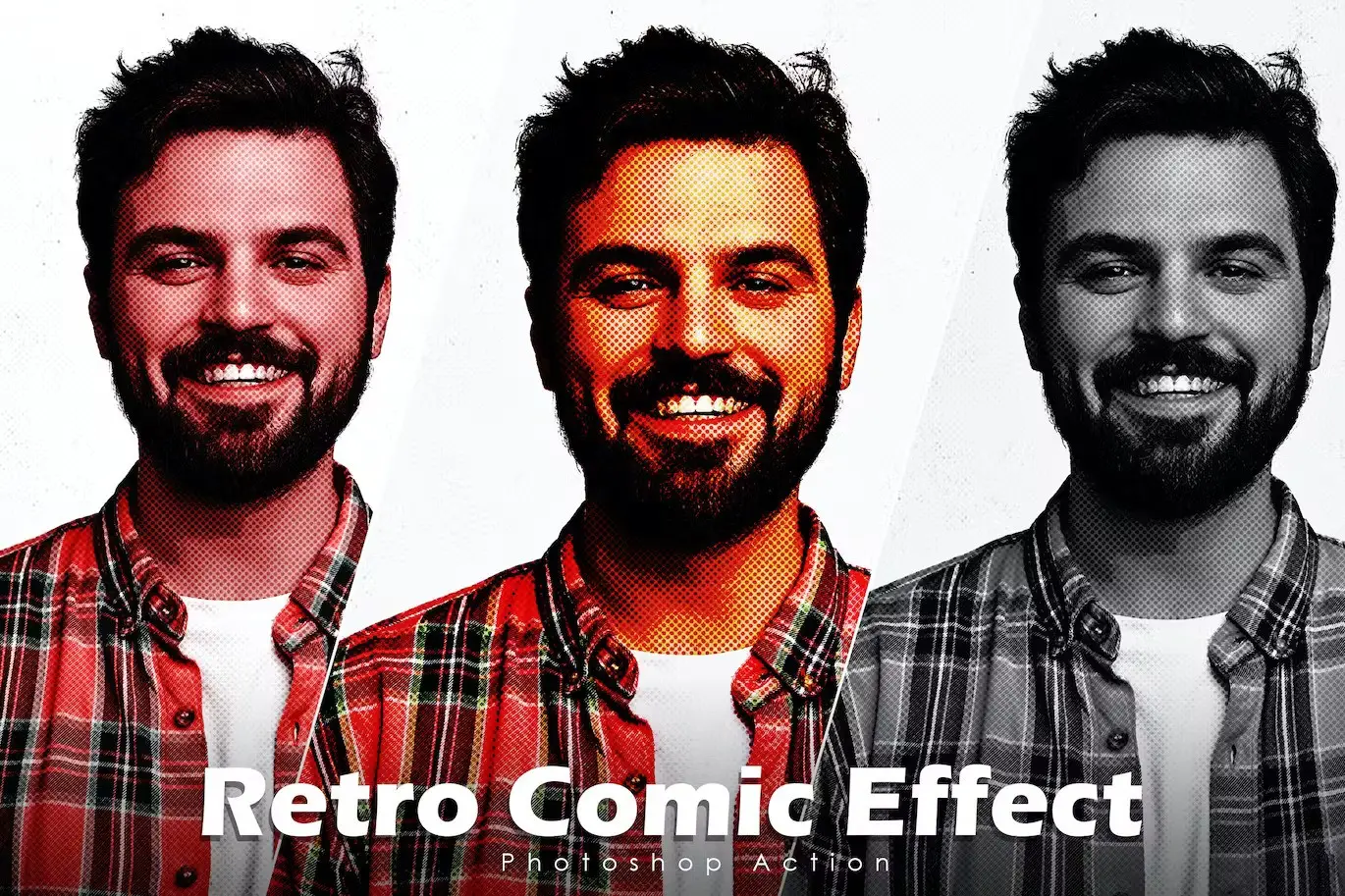Retro Comic Effect - Photoshop Action