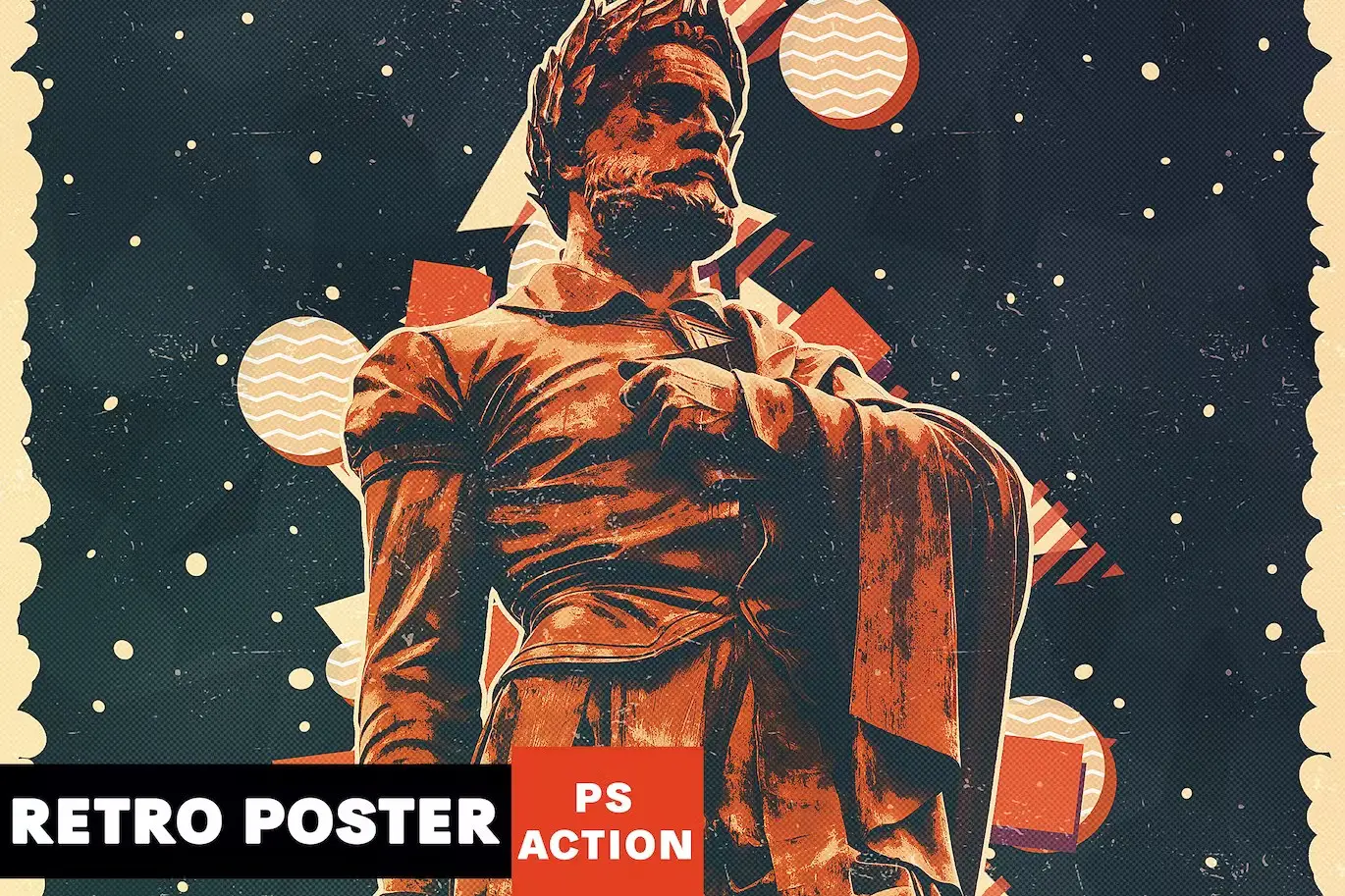 Retro Poster Photoshop Action