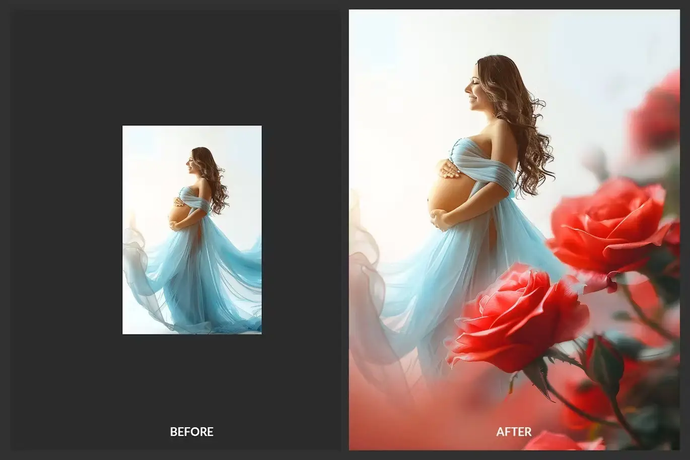 Rose flower transparent PNG Photoshop overlays 5 rose flower transparent png photoshop overlays4