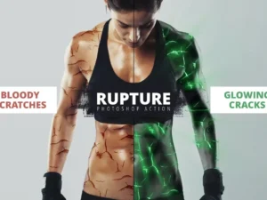 rupture effect photoshop action1