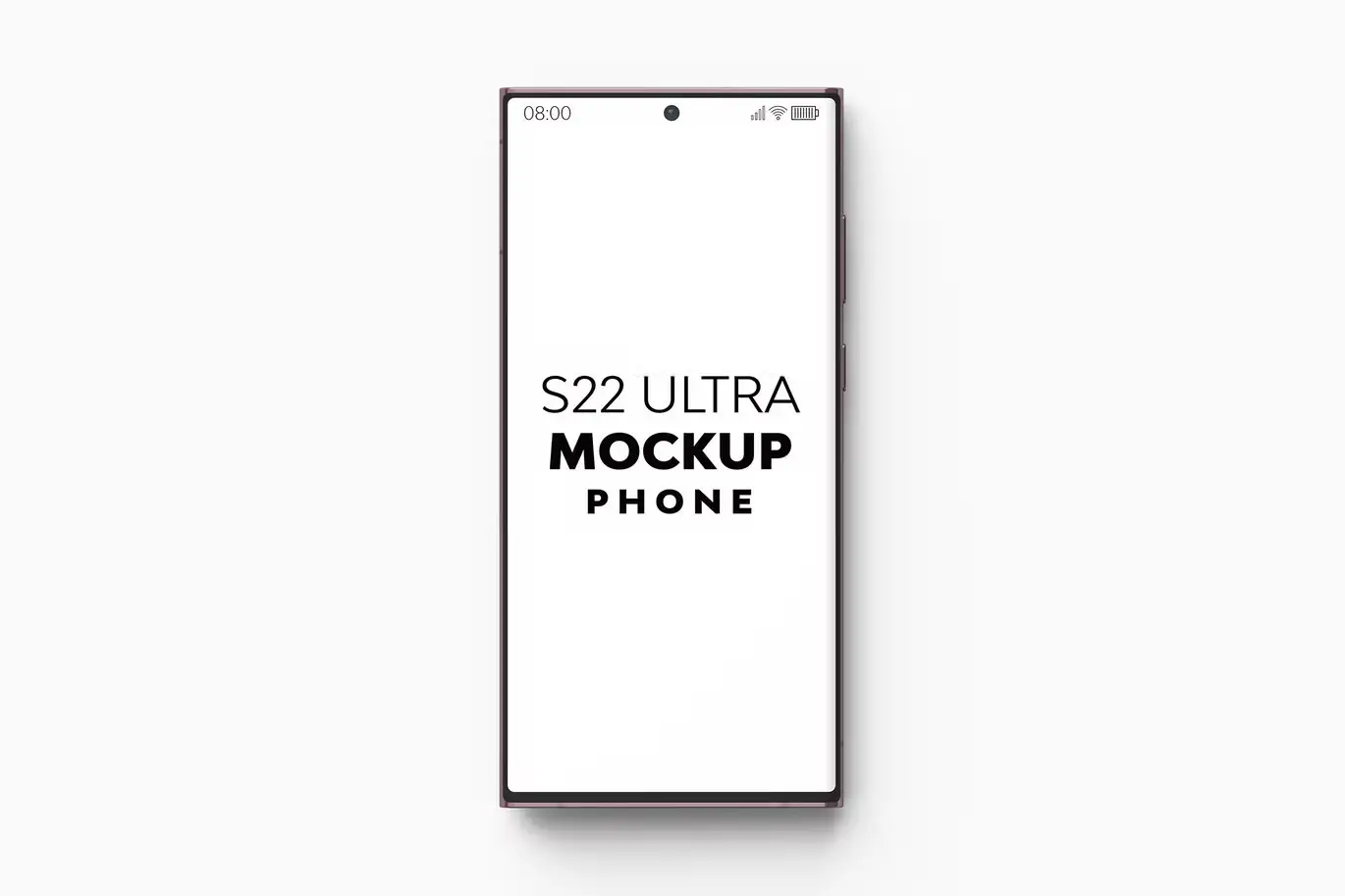 S22 Ultra Phone Mockup