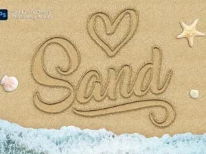 sand effect photoshop action1