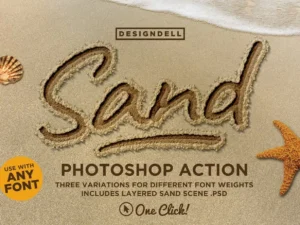 sand type photoshop action1