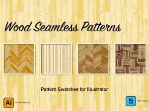 seamless wood patterns for illustrator1