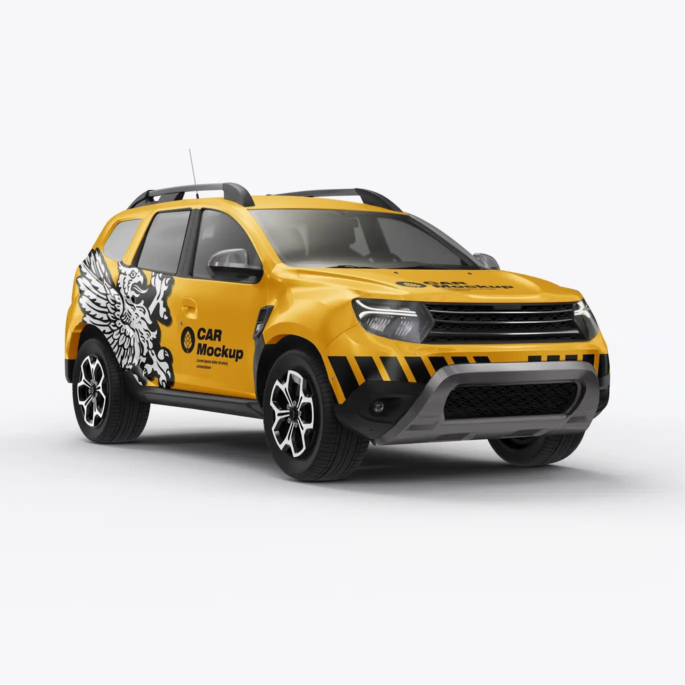 Set Car Wrap Mockup 10 set car wrap mockup 10