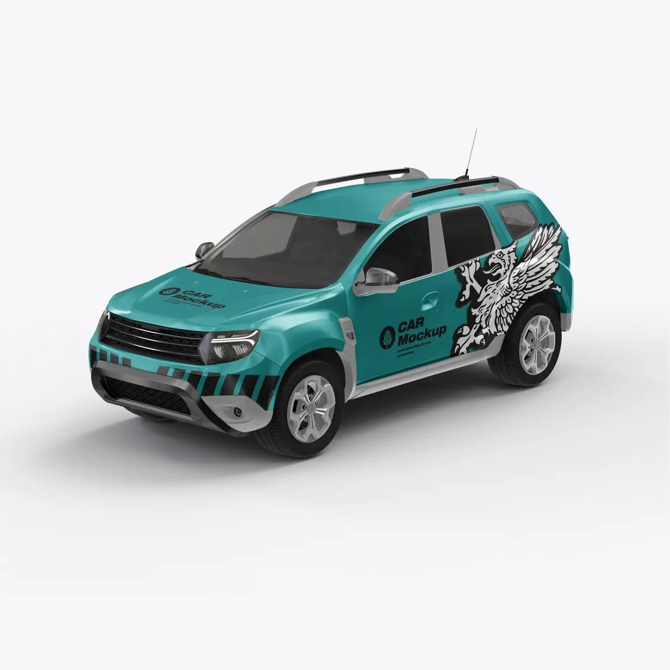 Set Car Wrap Mockup 7 set car wrap mockup 11