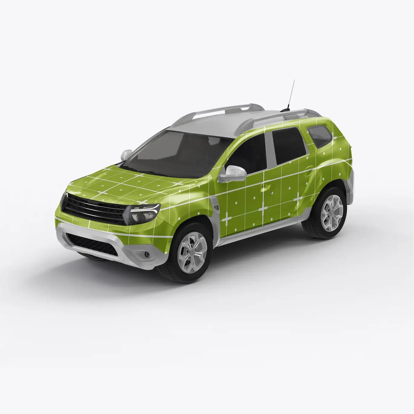Set Car Wrap Mockup 4 set car wrap mockup 2