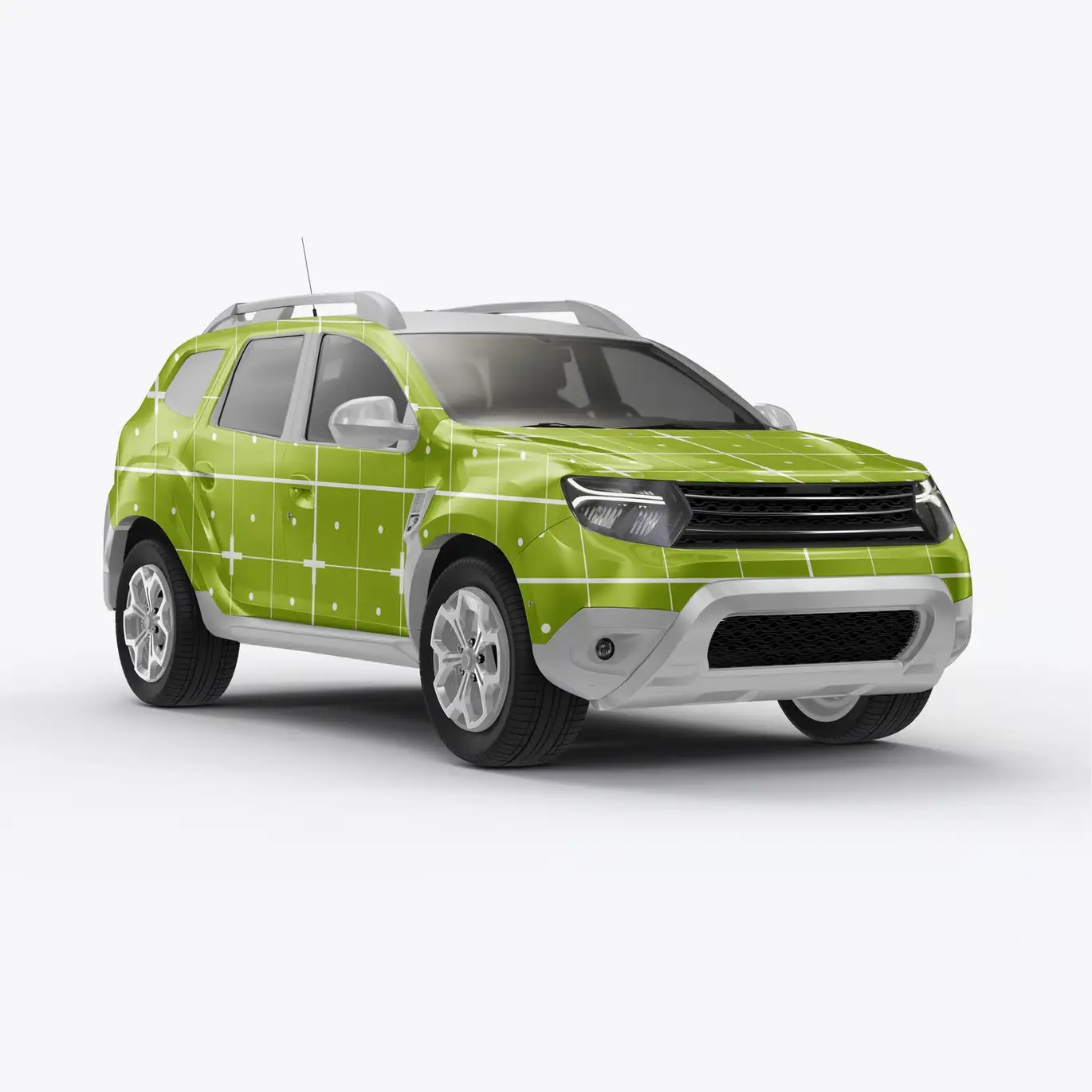 Set Car Wrap Mockup 5 set car wrap mockup 5