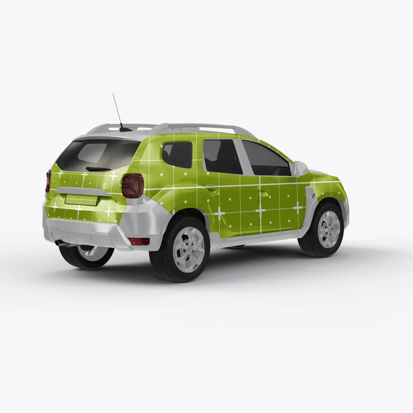 Set Car Wrap Mockup 2 set car wrap mockup 7