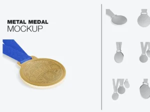 set golden medal mockup1