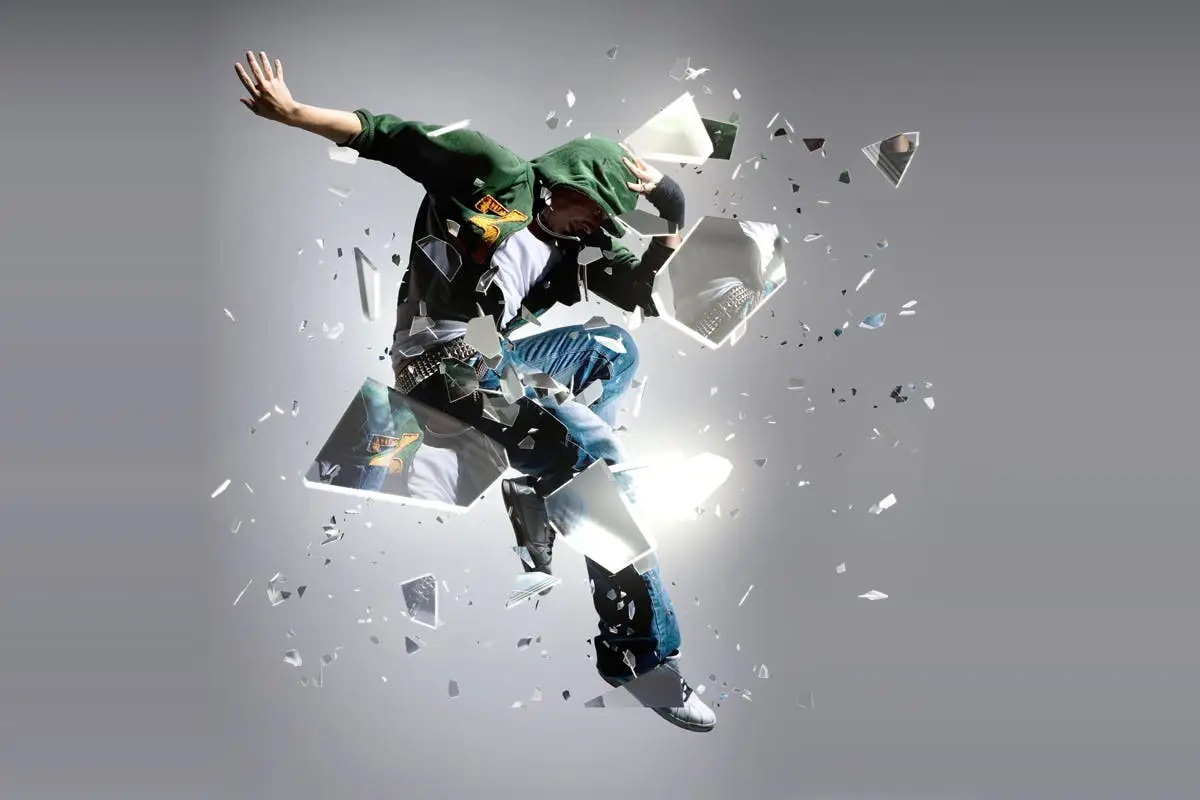 Shatter Glass Photoshop Action 3 shatter glass photoshop action2