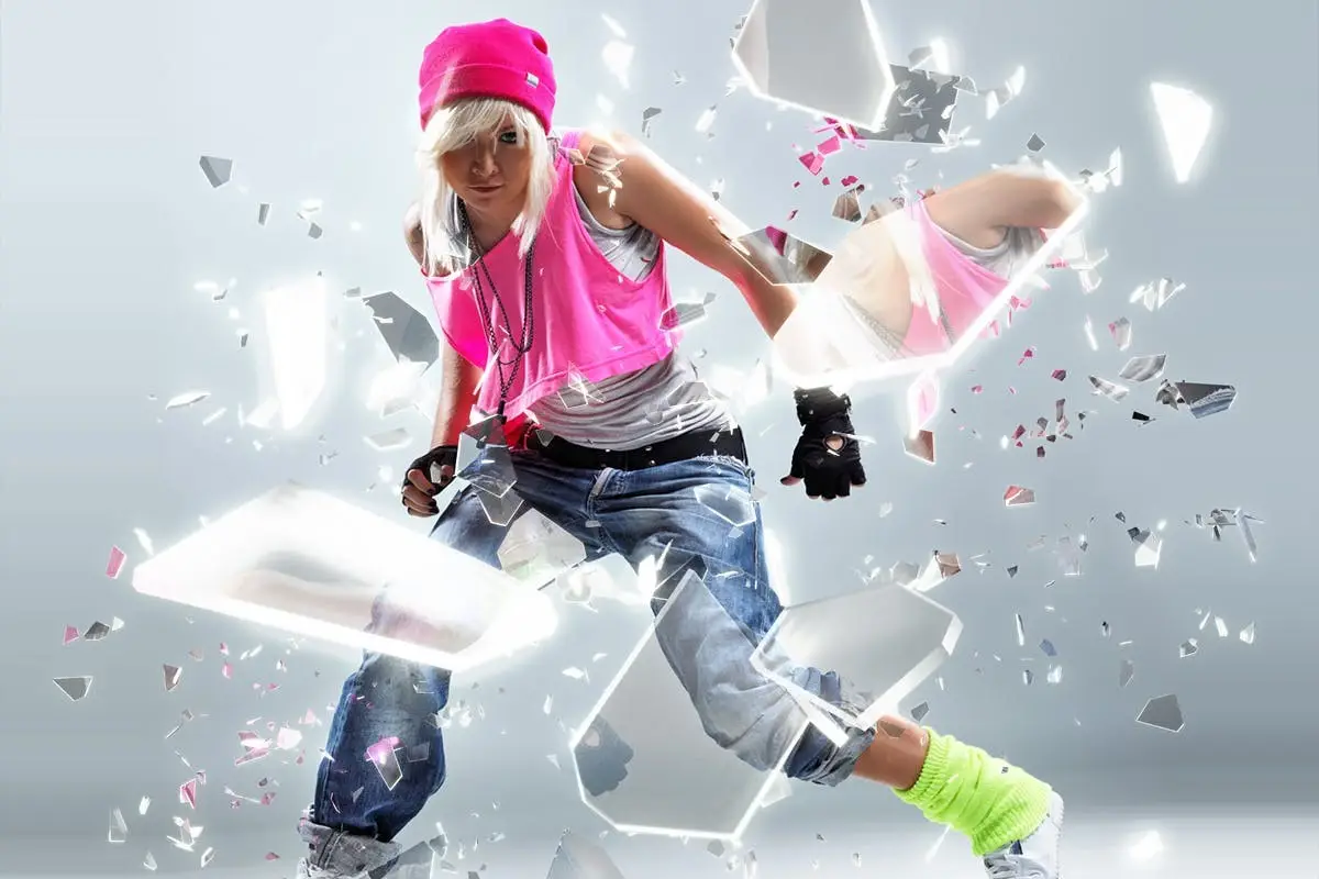 Shatter Glass Photoshop Action 4 shatter glass photoshop action3