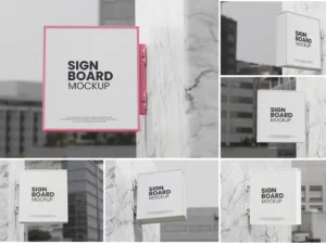 sign board mockup1