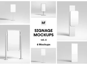 signage stand mockups vol6 advertising1 1