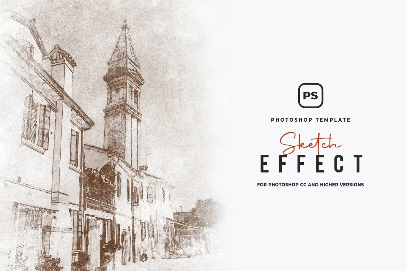 Sketch Effect Photoshop