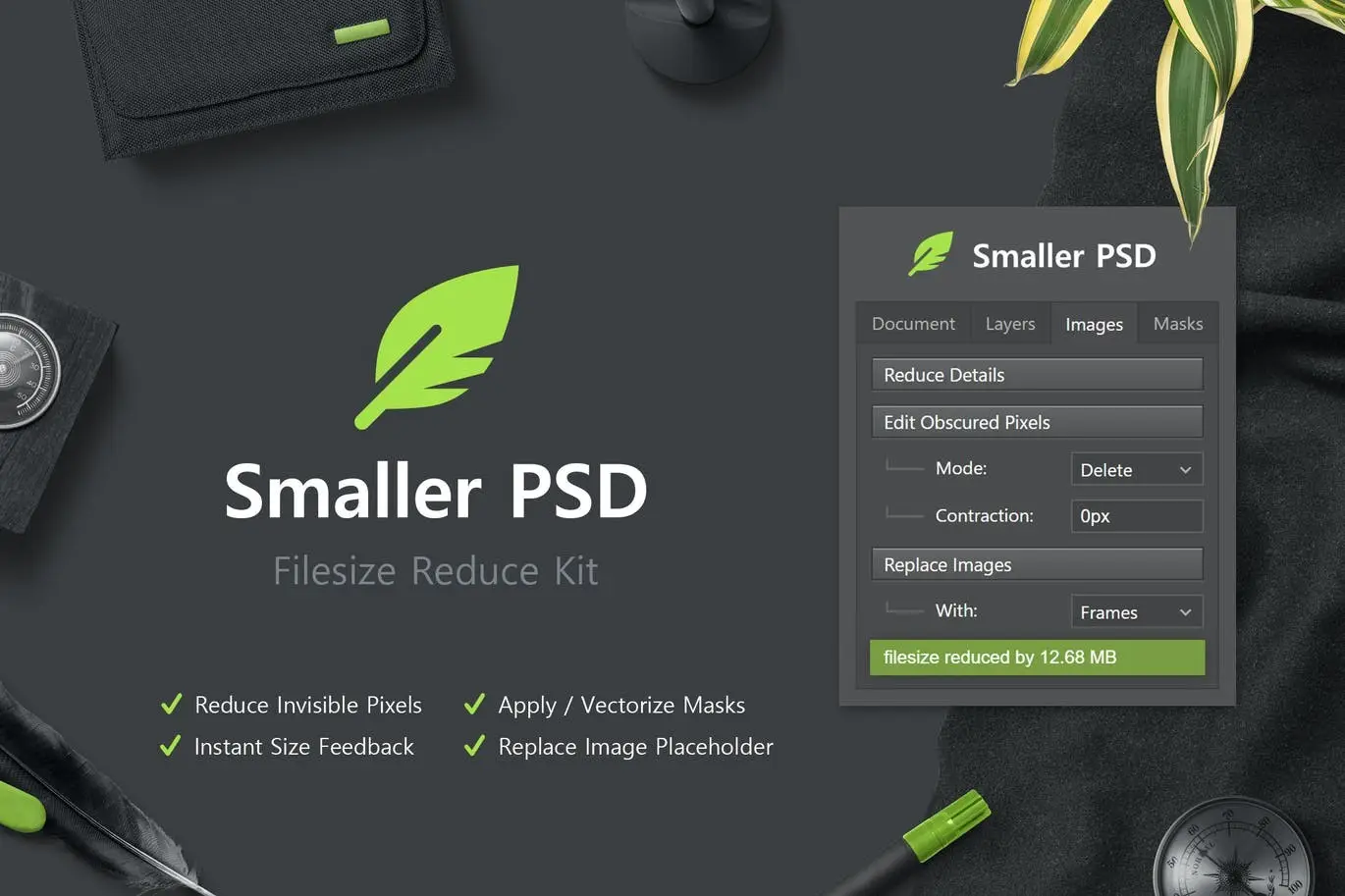 Smaller PSD - Filesize Reduce Kit