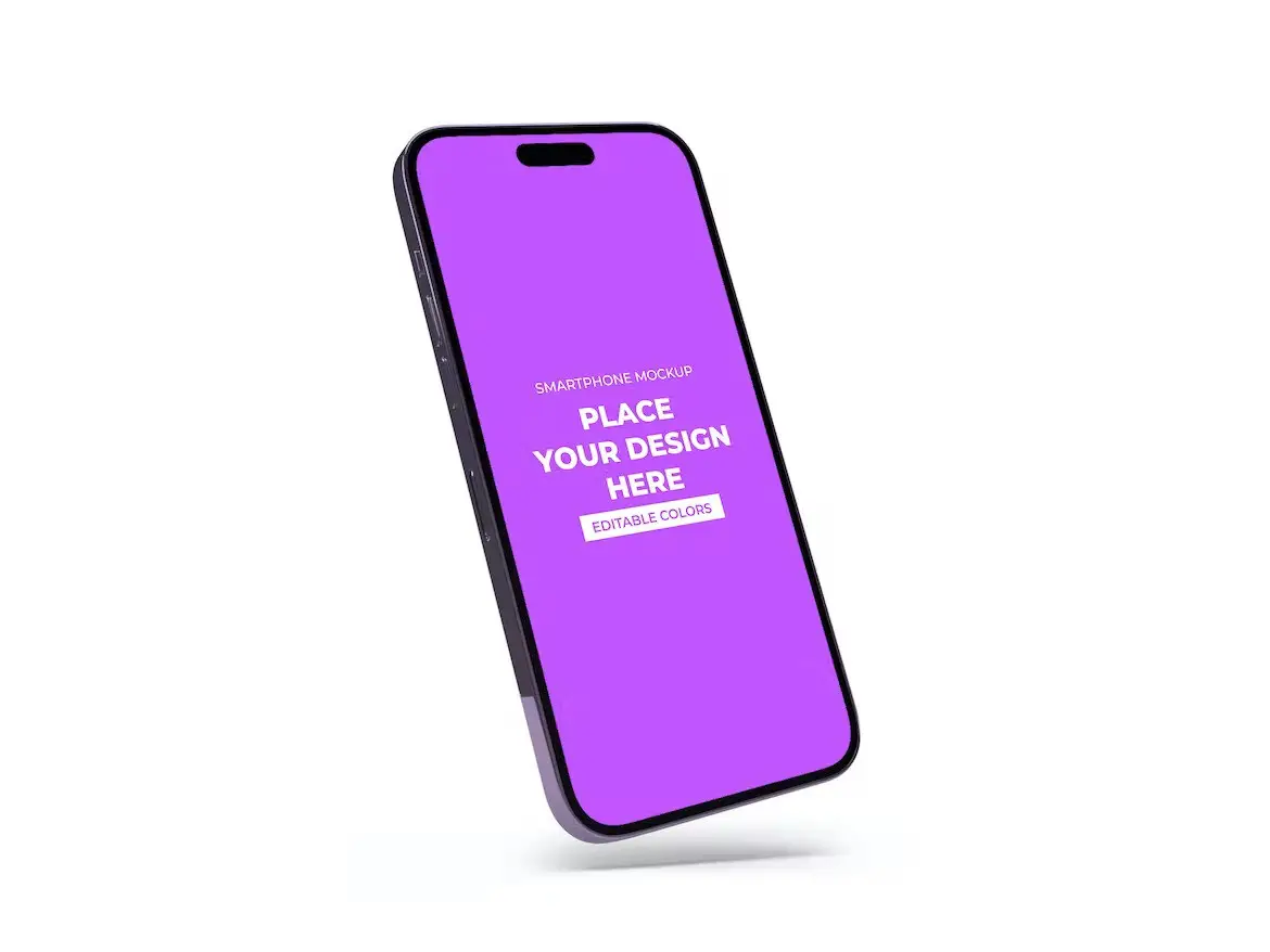 Smartphone Mockup Template Set 7 smartphone mockup template set05