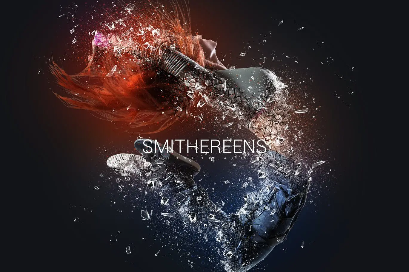 Smithereens Photoshop Action