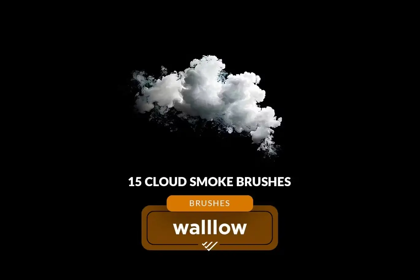 Smokey Cloud Photoshop Brushes for Photo Editing