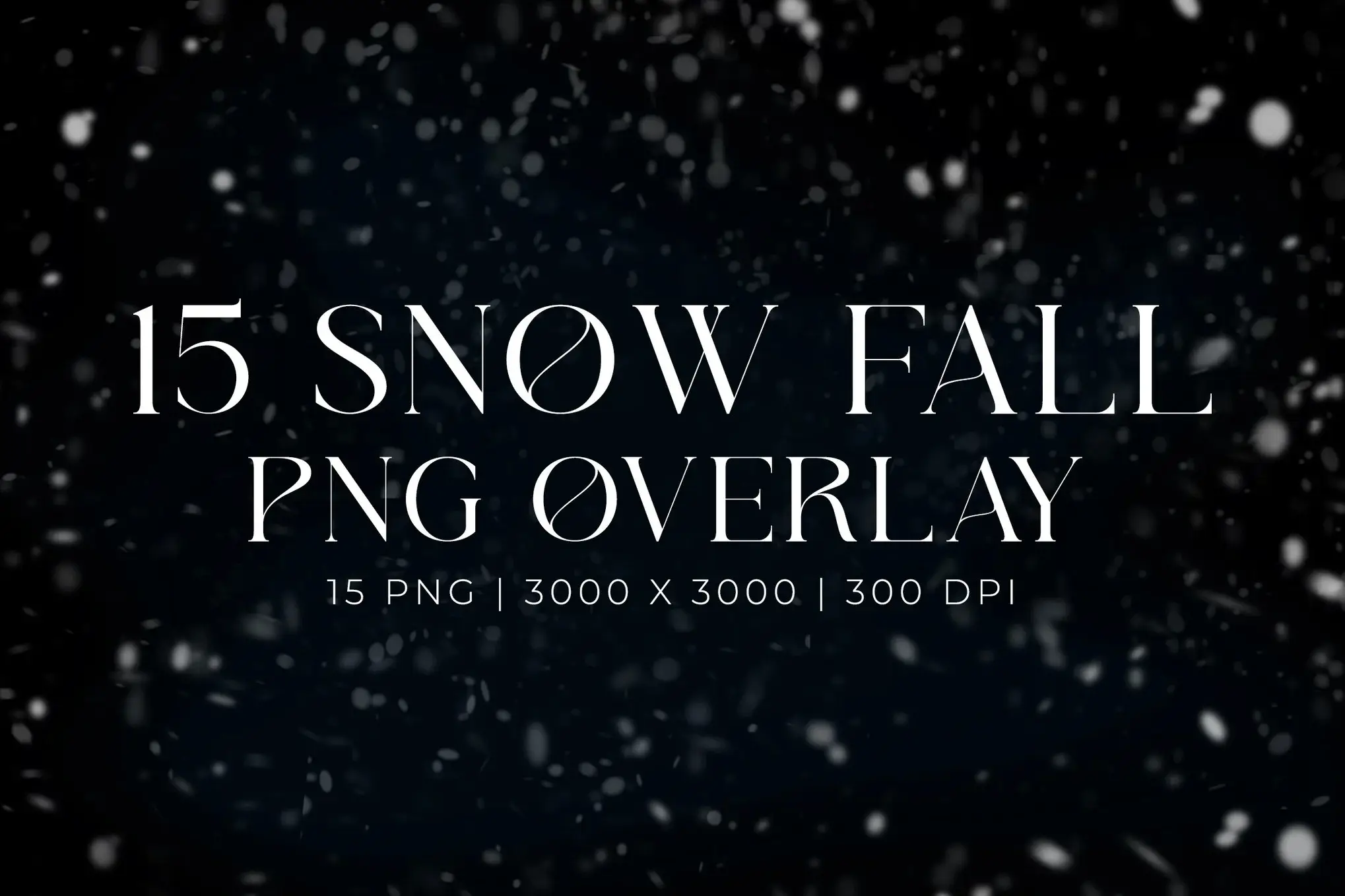 Snow Fall Overlay