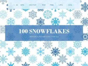 snowflake symbols set1