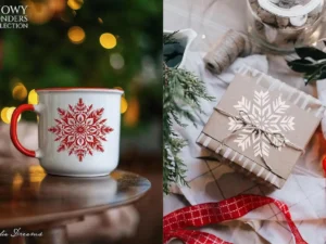 snowy wonders snowflakes vector elements2