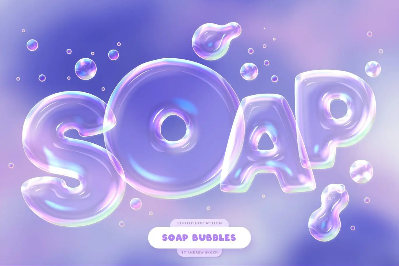 Soap Bubbles Photoshop Action