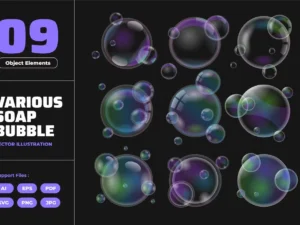 soap or shampoo bubbles sphere ball transparent1