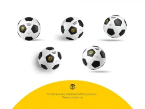 soccer ball mockup set2