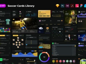 soccer ui cards1