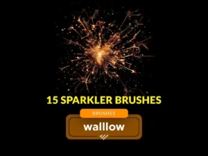 sparkler photoshop brushes firework brushes1