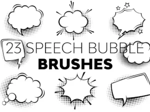 speech bubble brushes1