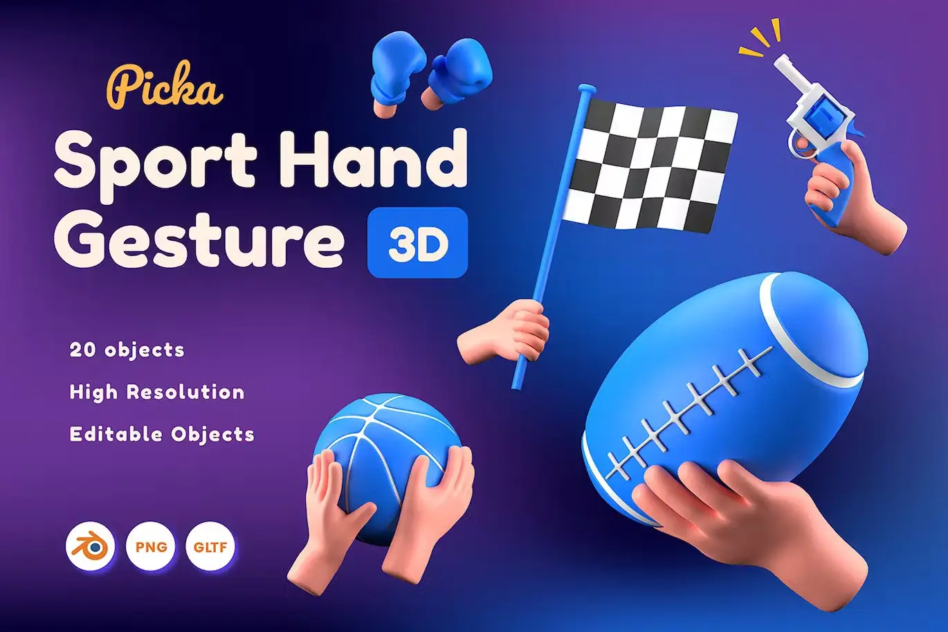 Hand Gesture 3D