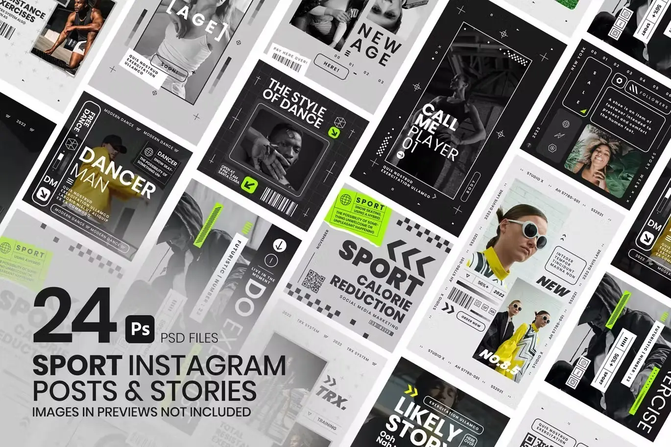 Sport Instagram Pack 4 sport instagram pack1